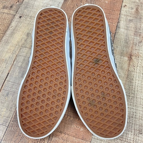 Vans Atwood Women's 8.5 Paisley Print Lace Low Top Sneakers Skate Skater - Picture 7 of 8